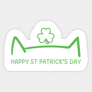 Happy St. Catrick's Day Sticker